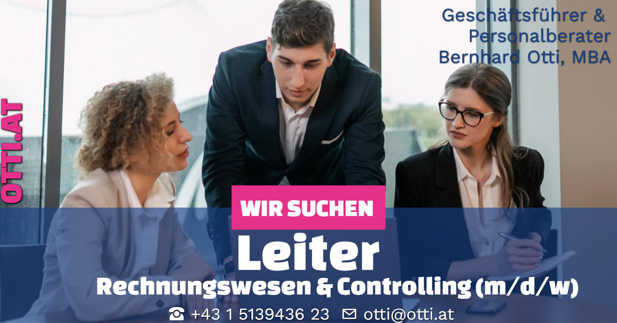Oberösterreich: Leiter Rechnungswesen/Controlling (m/w/d)