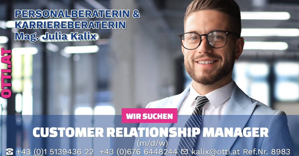 Niederösterreich: CRM – Customer Relationship Manager (m/w/d) – Jahresbrutto ab T-EUR 43, Vollzeit