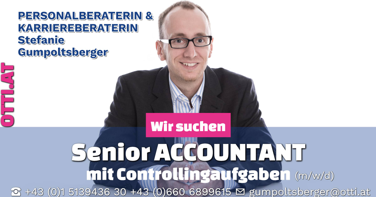 Traiskirchen, NÖ: Senior Accountant mit Controllingaufgaben (m/w/d) – Jahresbrutto ab T-EUR 55, Vollzeit