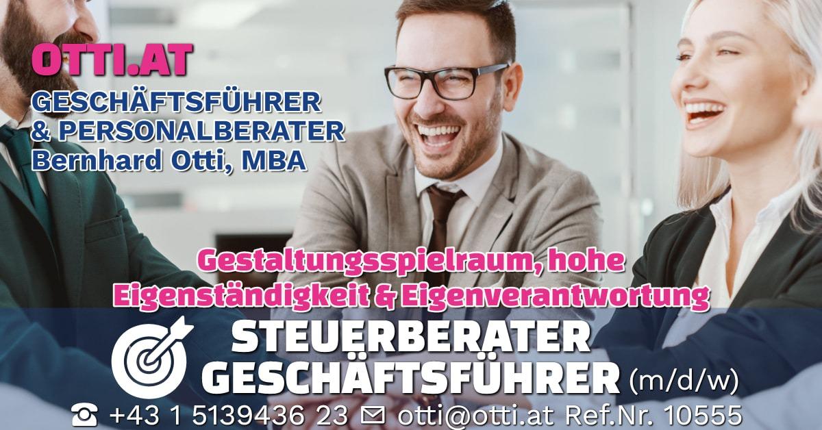 Oberösterreich: Steuerberater Geschäftsführer (m/w/d) – Jahresbrutto ab T-EUR 80, Vollzeit