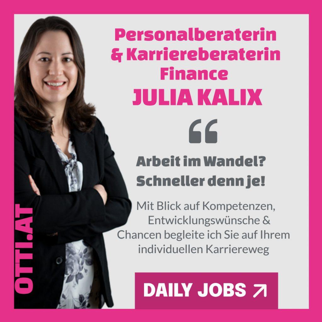 Daily Jobs Finance – Julia Kalix