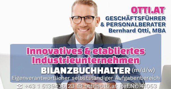 Linz, Oberösterreich: Bilanzbuchhalter (m/w/d) – Jahresbrutto ab T-EUR 50, Vollzeit