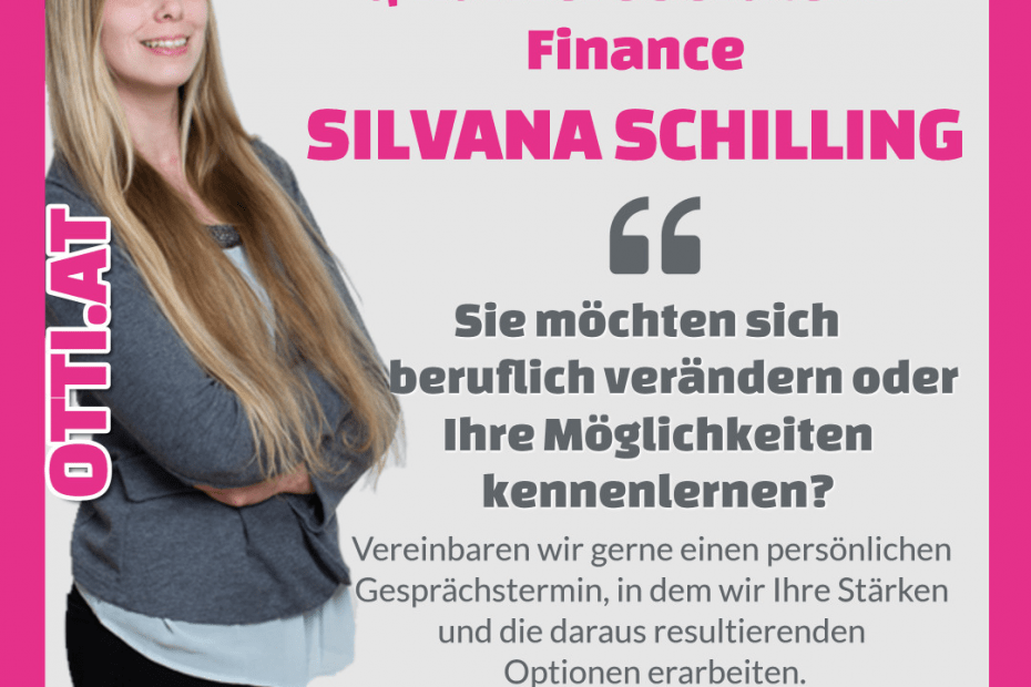 Personalberaterin Silvana Schilling - Daily Jobs. Sie möchten sich beruflich verändern oder Ihre Möglichkeiten kennenlernen?