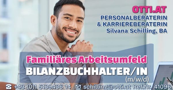 Wien: Bilanzbuchhalter/in (m/w/d) – Jahresbrutto ab T-EUR 49, Vollzeit
