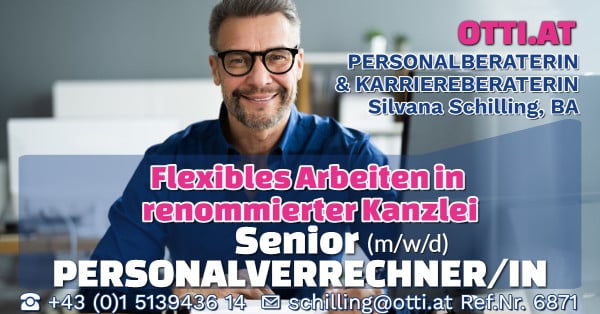 Wien: Senior Personalverrechner/in (m/w/d) – Jahresbrutto ab T-EUR 49, Vollzeit
