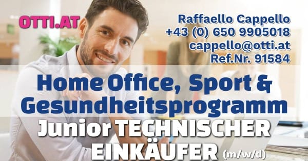 Niederösterreich: Junior technischer Einkäufer (m/w/d) – Jahresbrutto ab T-EUR 45, Vollzeit