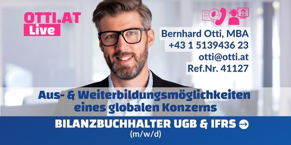Niederösterreich: Bilanzbuchhalter (m/w/d) UGB, IFRS – Jahresbrutto bis € 70.000,-