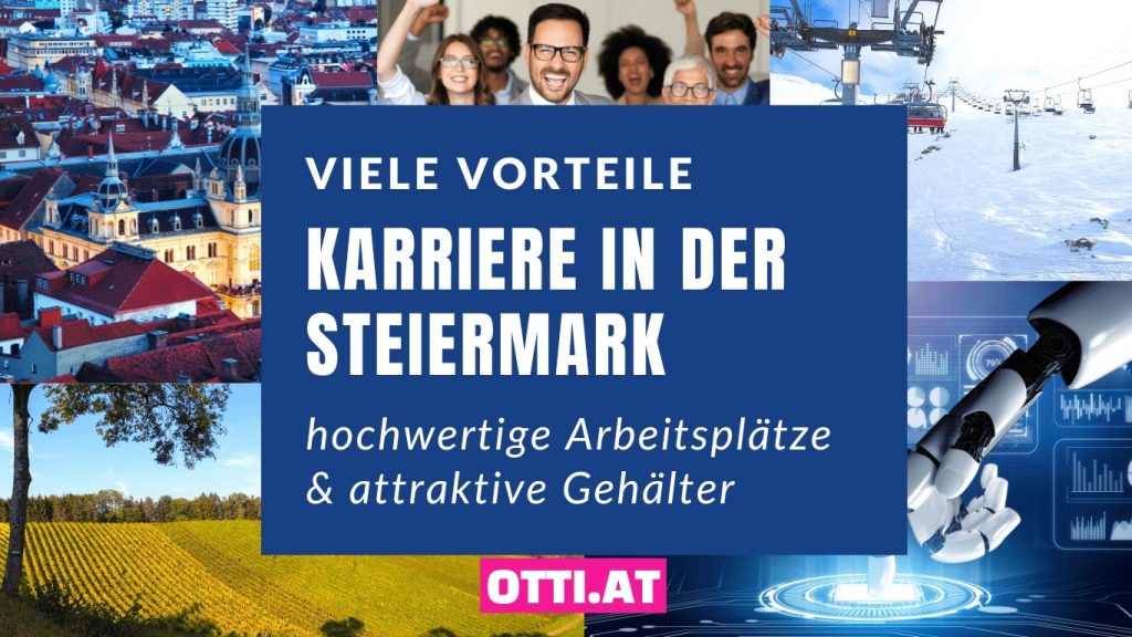 Wirtschaftliche Sicherheit, eine reiche Kultur, unzählige Jobs und noch vieles mehr: Karriereziele und -chancen in der Steiermark sind so vielfältig wie die Menschen, die hier leben.