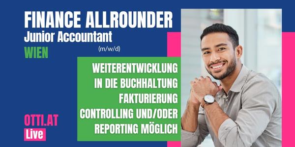 Für ein international tätiges Unternehmen in zentraler Lage in Wien suchen wir ab sofort eine/n teamorientierte/n Finance Allrounder (m/w/d) mit Hands-on Mentalität.