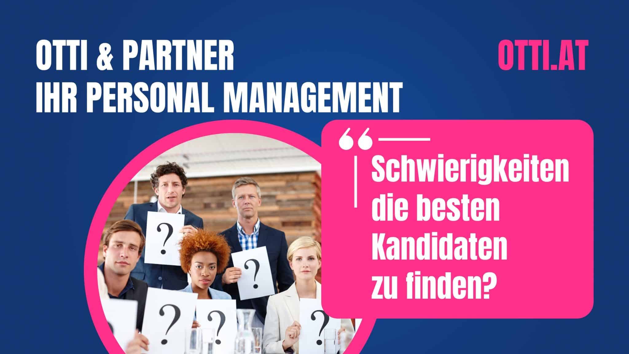 Haben Sie Schwierigkeiten im Recruiting die besten Kandidaten zu finden?