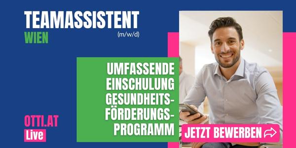 Für unseren Kunden, eine österreichweit etablierte und international tätige Steuerberatungskanzlei mit Standort in Wien, suchen wir einen Teamassistenten (m/w/d).